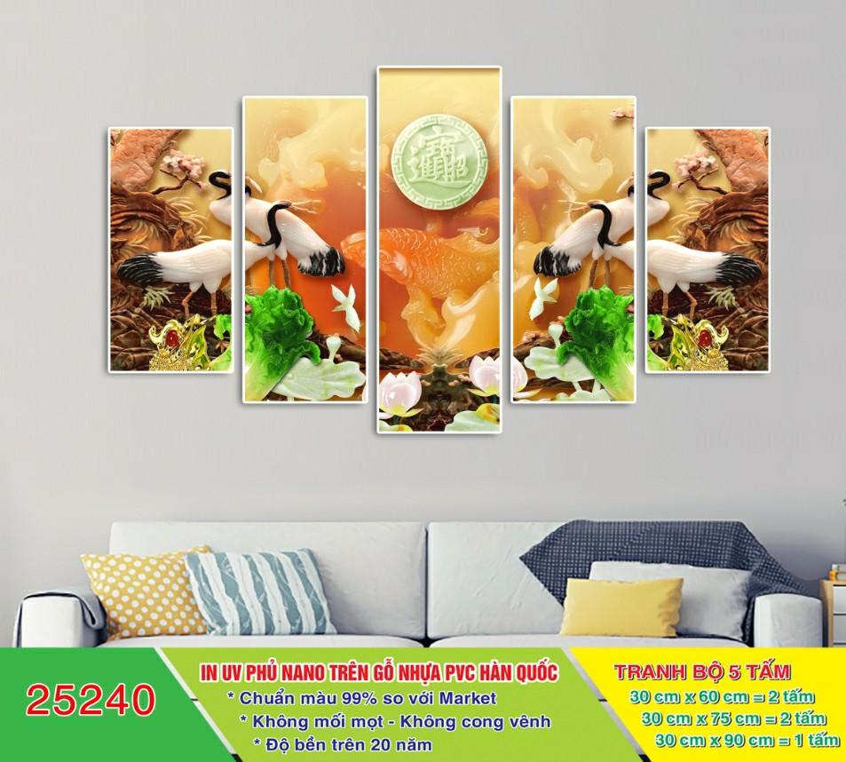 Tranh treo tường con hạc Tranh treo tường con hạc